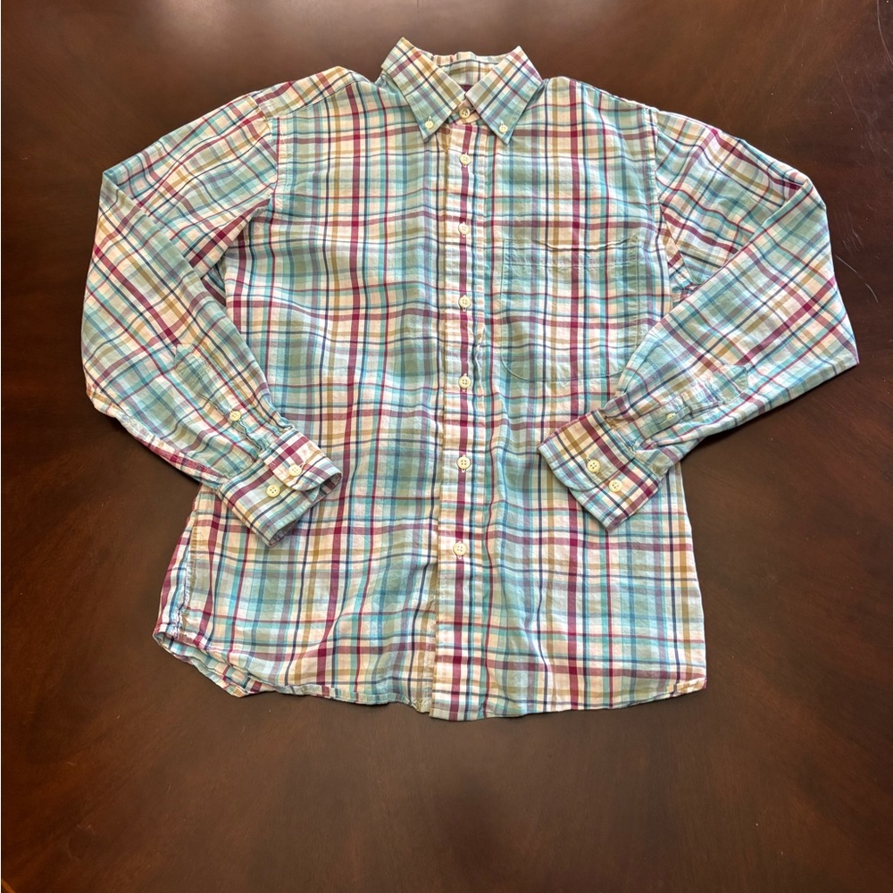 Gitman Brothers Multicolor Plaid Button-Up Shirt